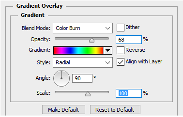 Gradient with Color Burn Blend Mode settings.PNG