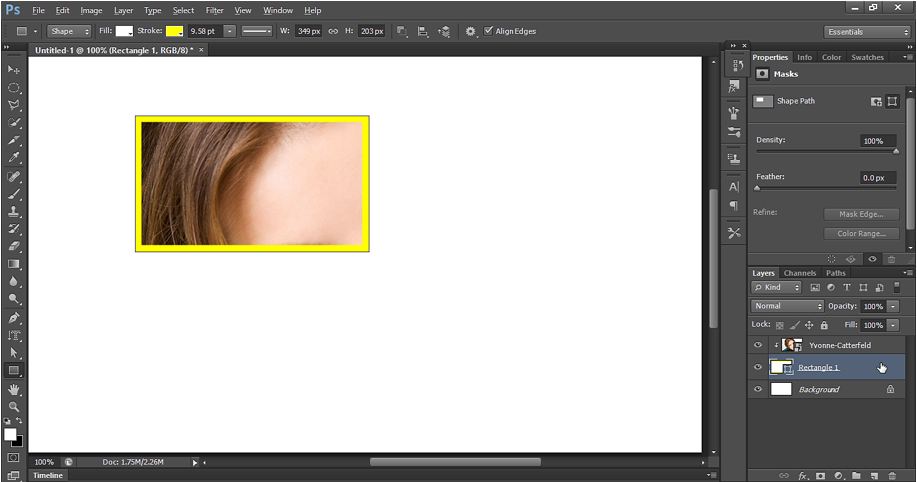 Create Clipping mask 1