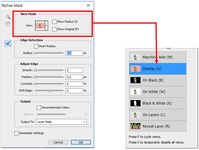 Refine mask view modes.PNG